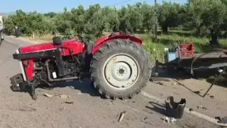 Bursa’da traktör kazası: 2 yaralı