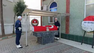Emekli Binbaşı Özcan Yıldız’a askeri törenle veda