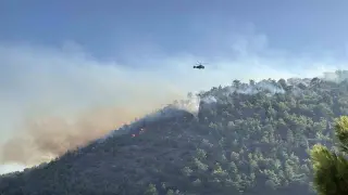 Aydıncık’taki orman yangını kontrol altına alındı