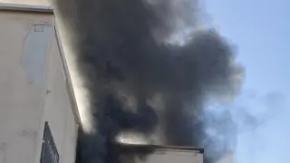 Bursa’da metal fabrikasında yangın