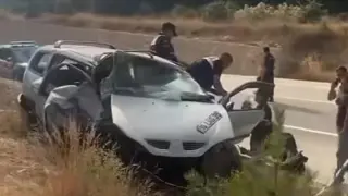 Bursa’da takla atan araçtaki çift yaşamını yitirdi