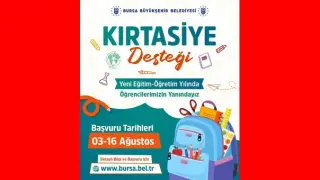 Büyükşehir’den öğrencilere kırtasiye desteği
