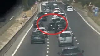 Makas atan sürücüye 10 bin lira ceza
