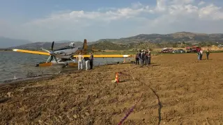 Yangın söndürme uçağı havalanamadı
