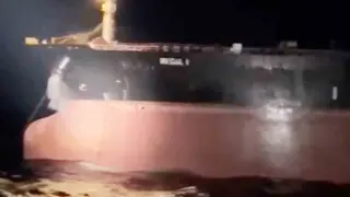 Makine arızası nedeniyle sürüklenen tanker kurtarıldı