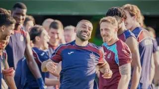 Salah, Trabzonspor ile ilk antrenmanına çıktı