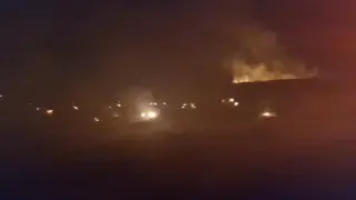 Çorum’da balya makinesi yangına sebep oldu