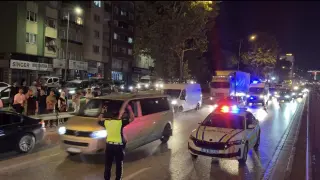 Ulaşım durdu, elektrik kesildi