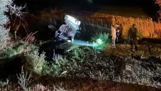 Otomobil su kanalına uçtu: 1 ölü, 3 yaralı
