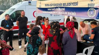 Büyükşehir'den mevsimlik tarım işçilerine destek