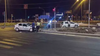 2 otomobilin çarpıştığı kazada 7 kişi yaralandı