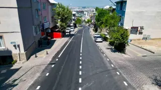 Büyükşehir Nilüfer’de Dumlupınar Caddesi’ni yeniledi