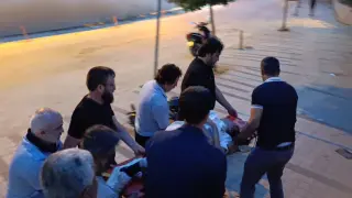 Bursa’da motosiklet kazasında bir kişi yaralandı