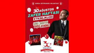 30 Ağustos’ta Büyükşehir’den zafer yürüyüşü ve konser