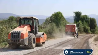 Büyükşehir 5 ilçede yolları yeniliyor
