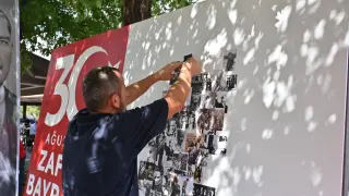 Bursalılardan Zafer Bayramı'na anlamlı iz