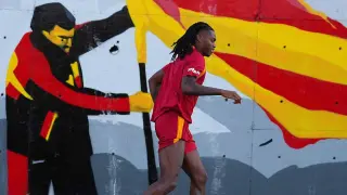 Rafael Leao, Galatasaray’da ilk antrenmanına çıktı