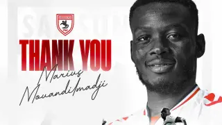 Samsunspor’da Mouandilmadji takımdan ayrıldı