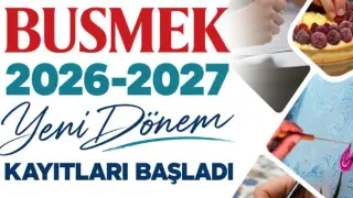 BUSMEK'te yeni dönem kayıtları başladı