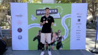 Mudanya Triatlonu’nda azmin adı Muhammed Ali Aydın
