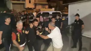 Katil zanlısı ve ailesi adliyeye sevk edildi