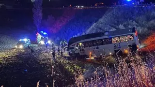 Amasya’da yolcu otobüsü şarampole uçtu: 24 yaralı