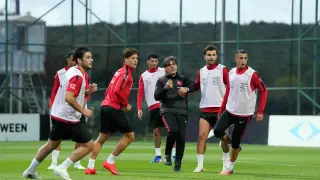 A Milliler, Fransa maçının hazırlıklarını sürdürdü
