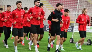 Ümit Milliler, Ukrayna maçının hazırlıklarını sürdürdü
