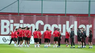 A Milli Takım’da İtalya maçı hazırlıkları başladı
