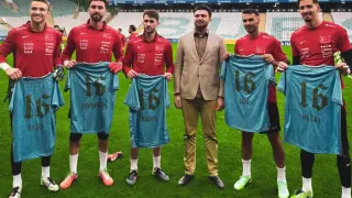 Bursaspor Başkanı Enes Çelik’ten A Milli Takım’a ziyaret