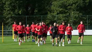 A Milli Takım, İtalya maçının hazırlıklarına başladı