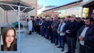 Katledilen Gökçe Alkan son yolculuğuna uğurlandı