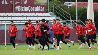 Ümit Milli Takımı, Macaristan maçı hazırlıklarını tamamladı