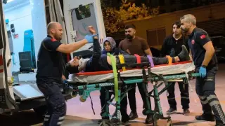 İnegöl'de asansör boşluğuna düşen işçi ağır yaralandı