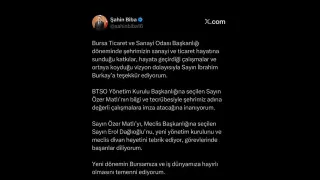 Başkan vekili Şahin Biba'dan teşekkür ve tebrik