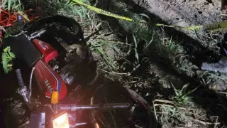 Aydın’da motosiklet göle uçtu: 1 ölü