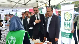 Kestel'de Filistin için anlamlı buluşma