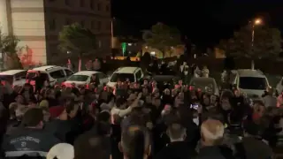 Bursa’da toplu konut sakinlerinden eylem