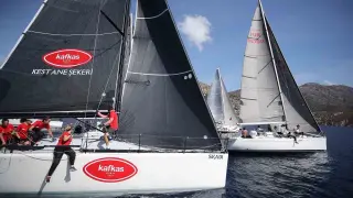 Bursalı yelkenciler Knidos Cup’ta kürsüye çıktı
