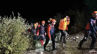 Kanyonda hayatını kaybeden şahsın cansız bedenine ulaşıldı