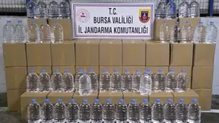 Bursa’da bin 260 litre etil alkol ele geçirildi