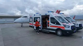 Uçak ambulans, 20 haftalık bebek için havalandı