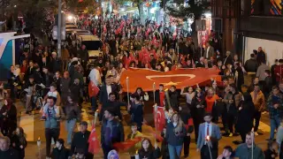 Kırıkkale’de 103. yıl fener alayı ve konserle kutlandı
