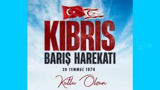 Kıbrıs Barış Harekatı'nın 52. yıl dönümü kutlu olsun