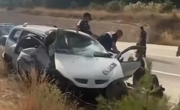 Bursa’da takla atan araçtaki çift yaşamını yitirdi