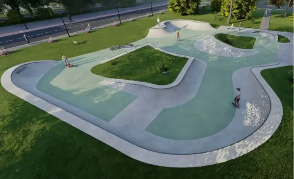 İnegöllü gençlere yeni kaykay park