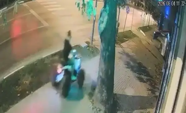 ATV ile yolun karşısına geçerken canından oldu