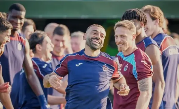 Salah, Trabzonspor ile ilk antrenmanına çıktı