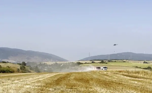 İnegöl’de orman yangınına müdahale başlatıldı