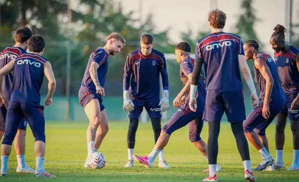 Trabzonspor, Ferencvaros maçı hazırlıklarını tamamlandı
